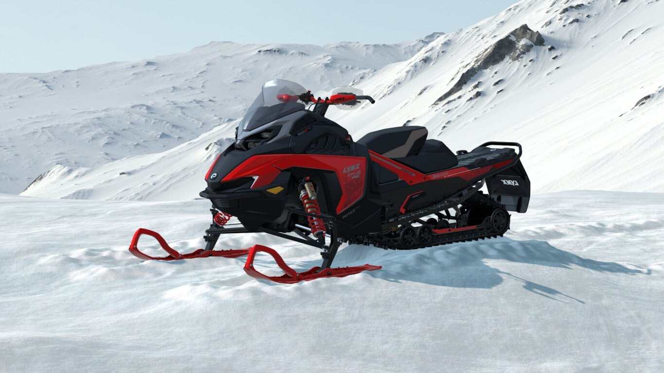 2026 Lynx RAVE RE Rotax® 850 E TEC Viper Red / Black