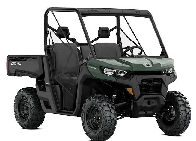 2025 Can Am Defender Base HD7 Compass Green