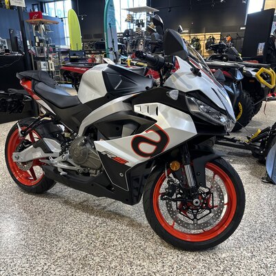 2025 Aprilia RS 457 Opalescent Light