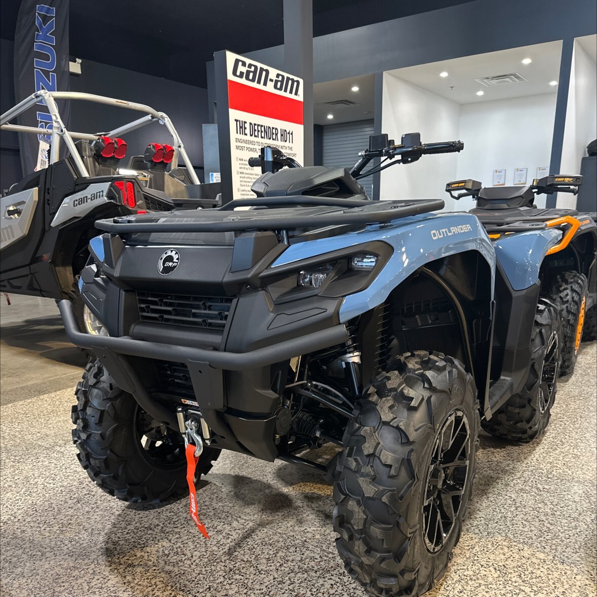 2025 Can Am Outlander XT 700 Scandi Blue