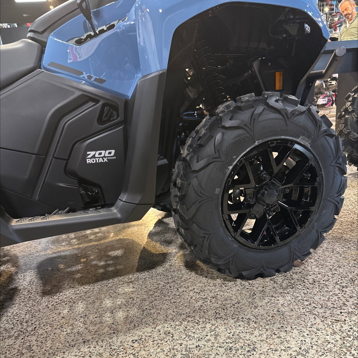 2025 Can Am Outlander XT 700 Scandi Blue