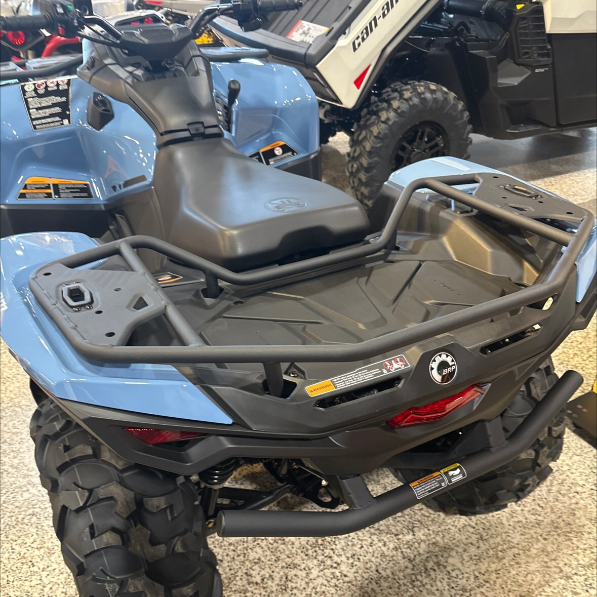 2025 Can Am Outlander XT 700 Scandi Blue