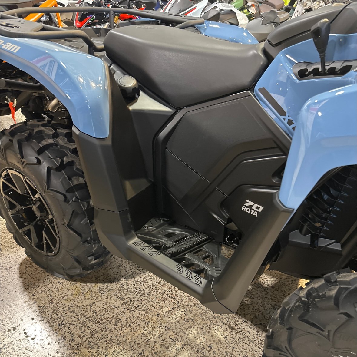 2025 Can Am Outlander XT 700 Scandi Blue