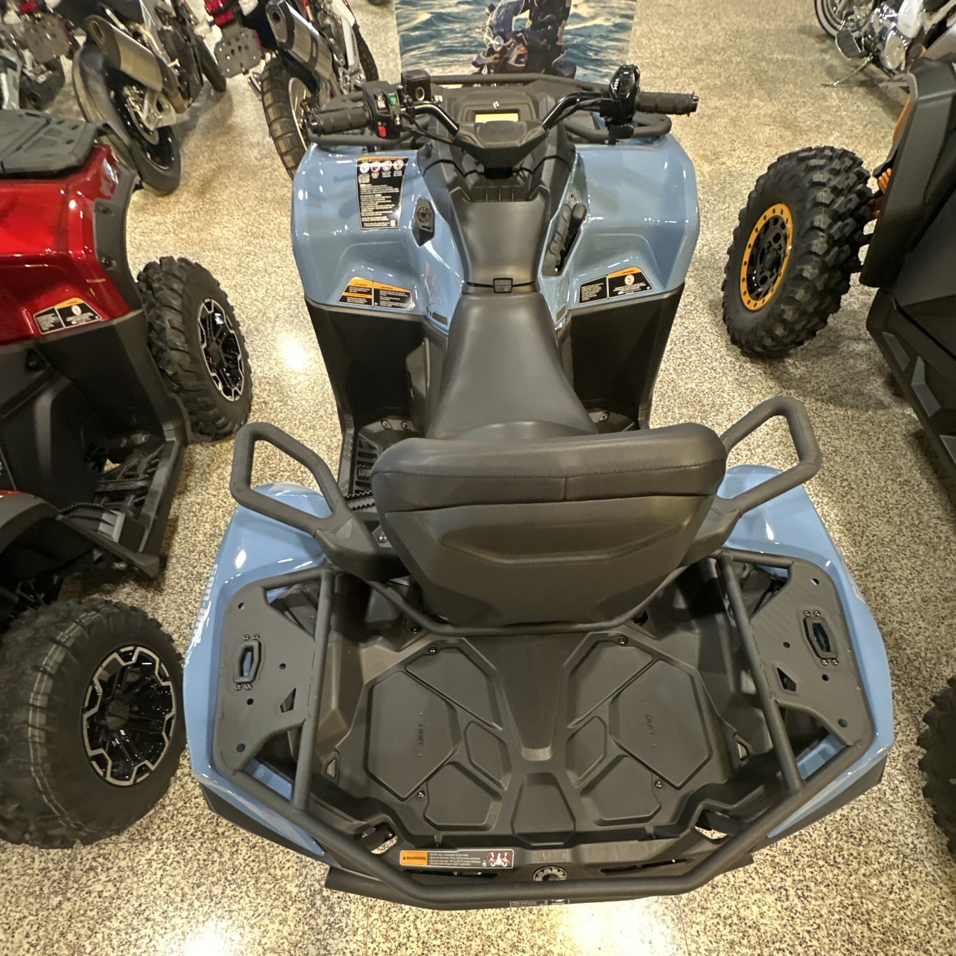 2025 Can Am Outlander MAX XT 700 Scandi Blue