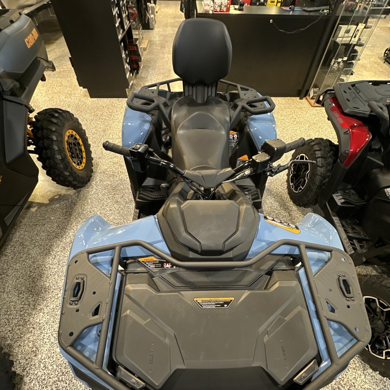 2025 Can Am Outlander MAX XT 700 Scandi Blue