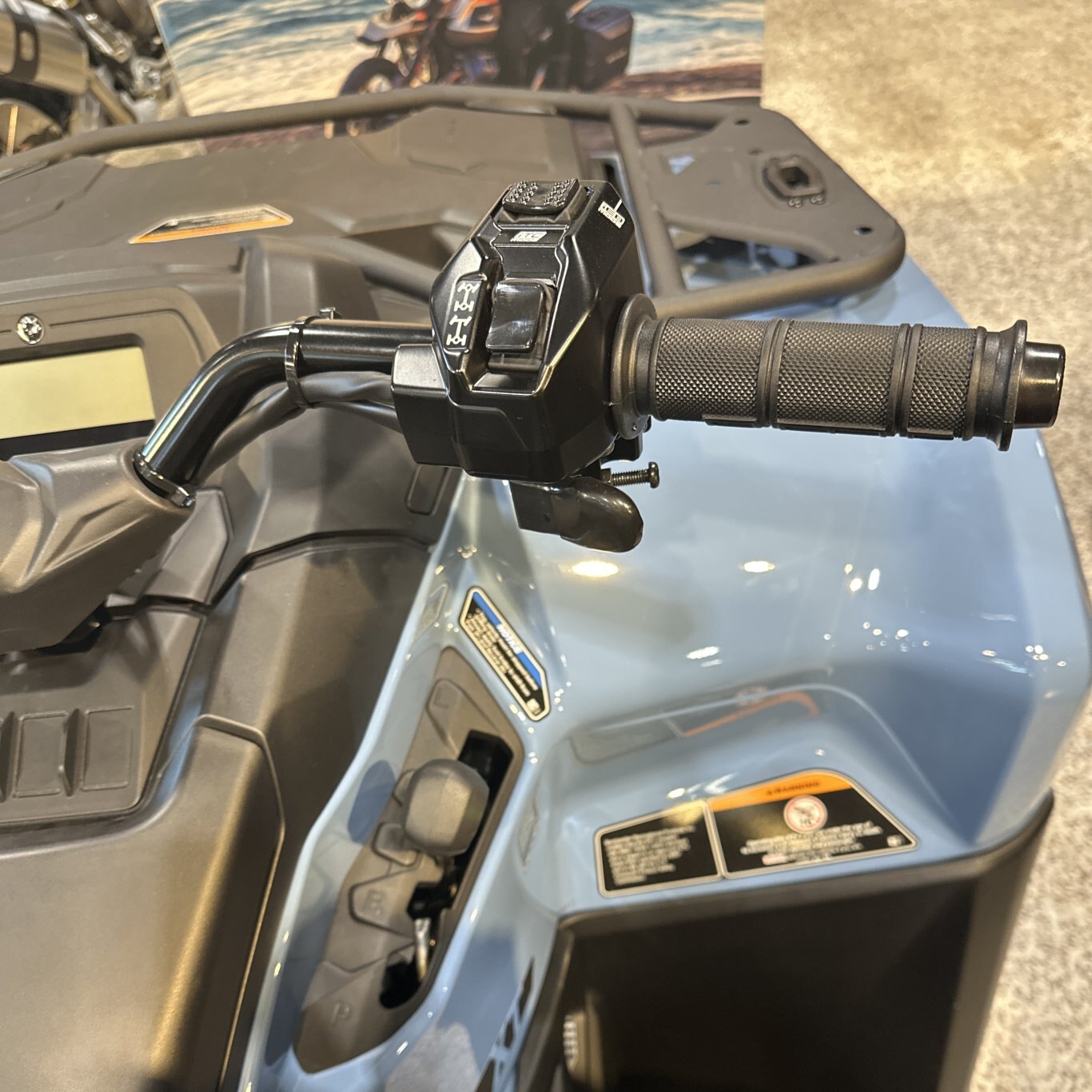 2025 Can Am Outlander MAX XT 700 Scandi Blue