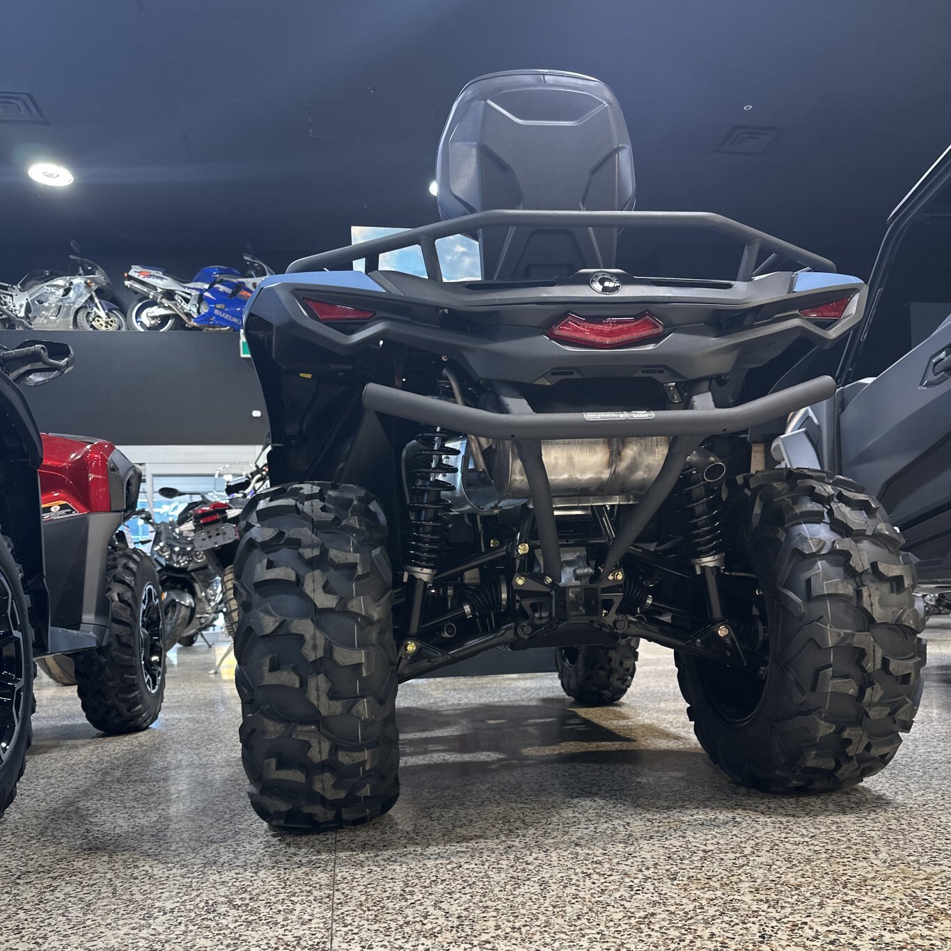 2025 Can Am Outlander MAX XT 700 Scandi Blue