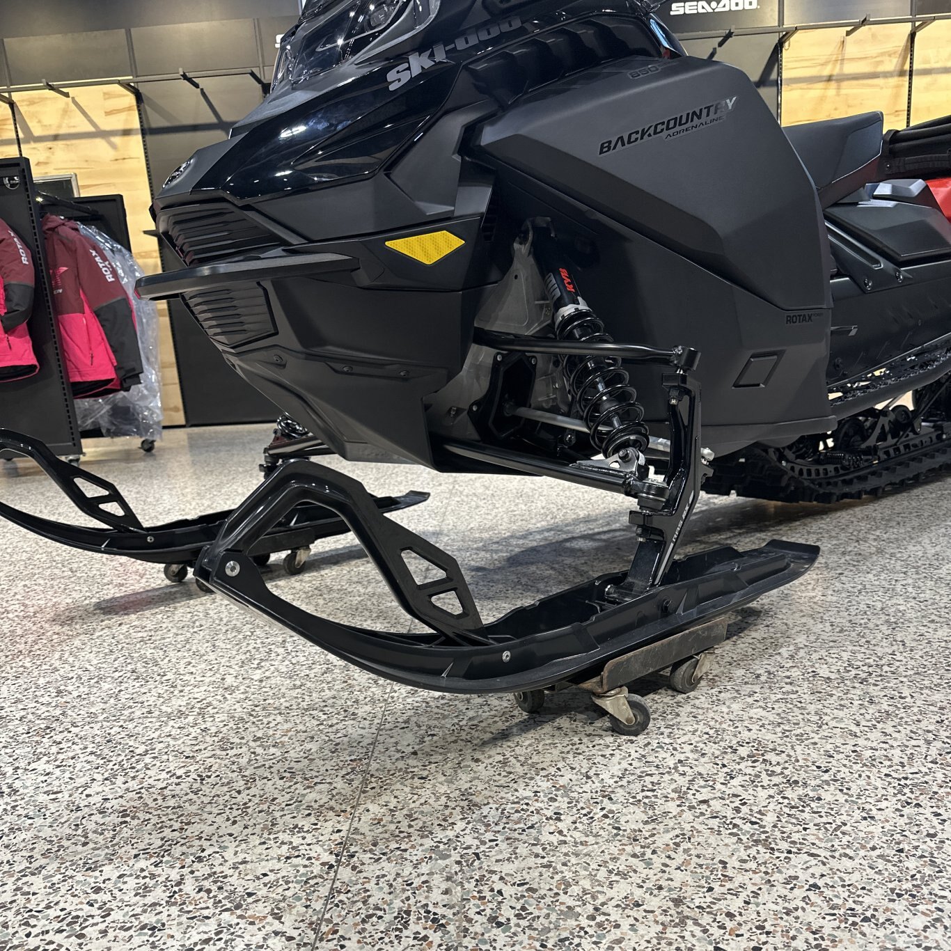 2026 Ski Doo Backcountry Adrenaline Rotax® 850 E TEC Black