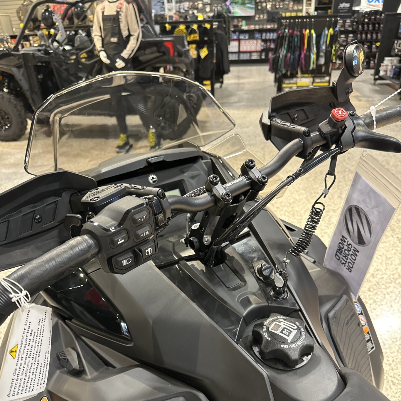 2026 Ski Doo Backcountry Adrenaline Rotax® 850 E TEC Black