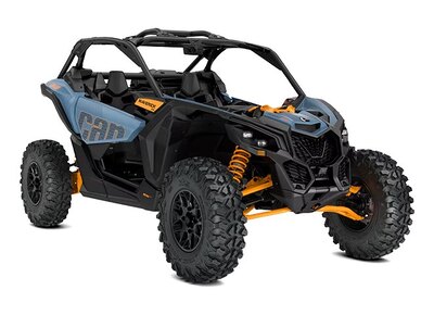 2026 Can-Am Maverick X3 DS TURBO RR Scandi Blue & Orange Crush