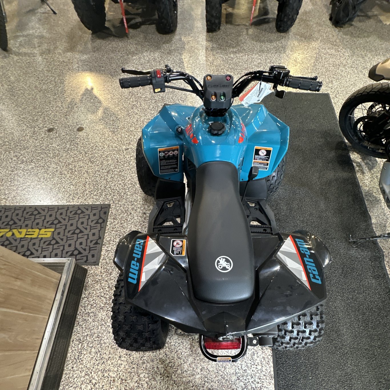 2026 Can Am Renegade 110 EFI Iceberg Blue & Black