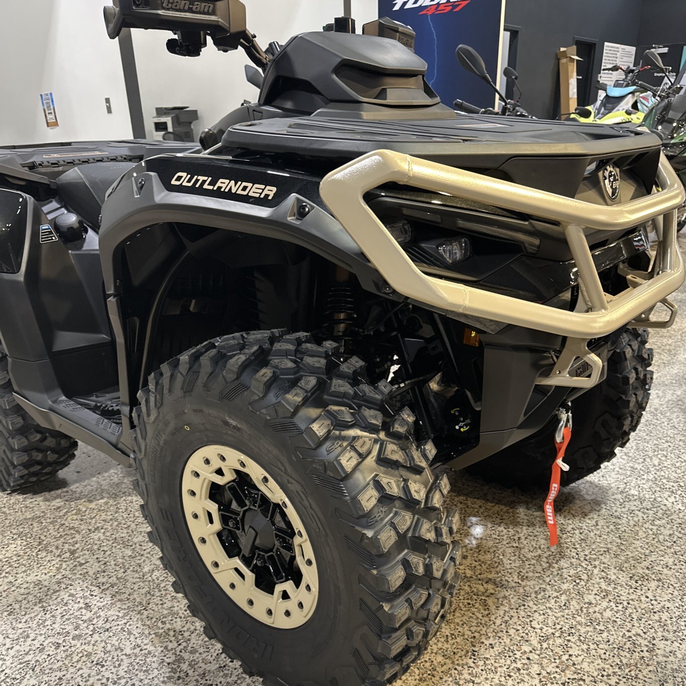 2026 Can Am Outlander Backcountry 1000R Stealth Black