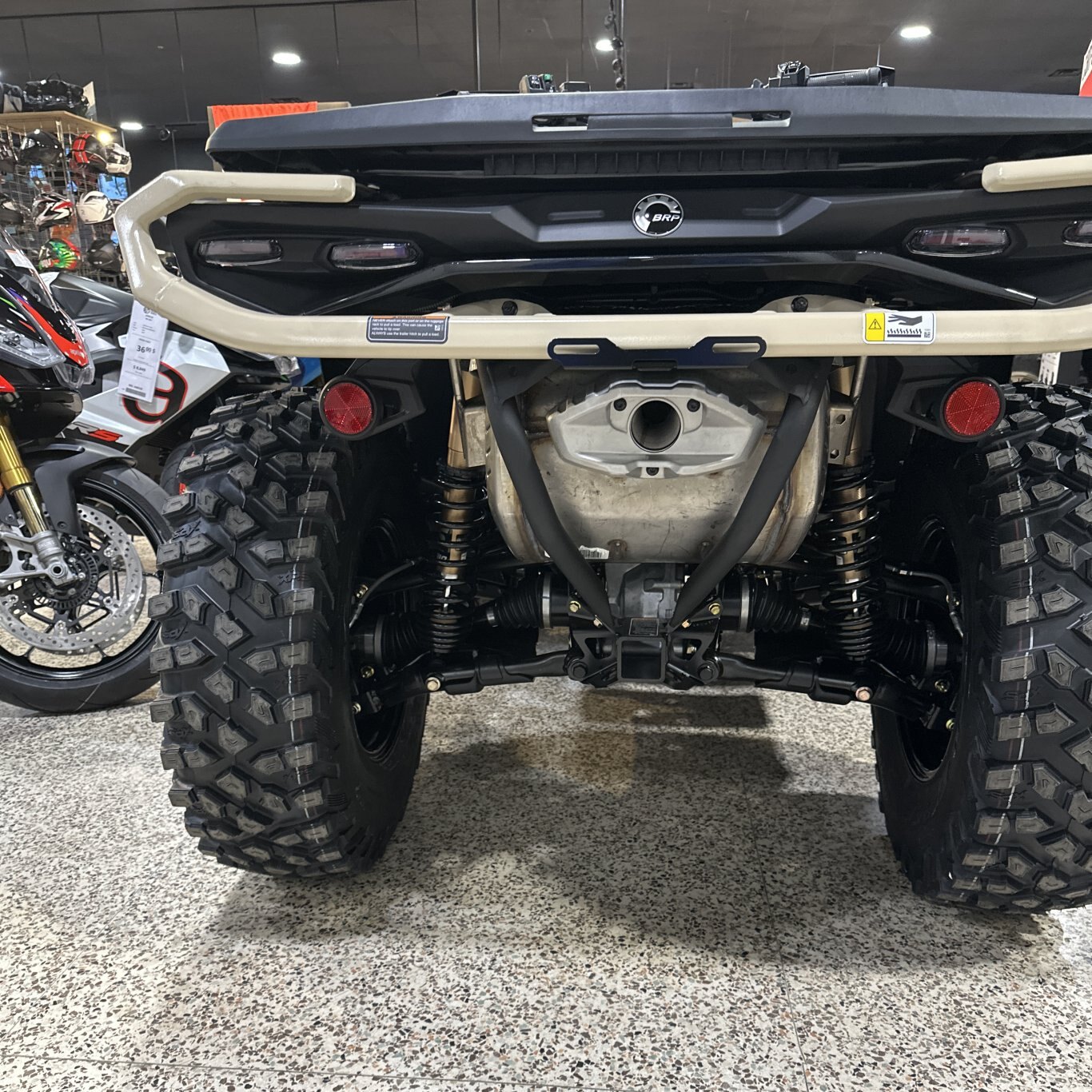 2026 Can Am Outlander Backcountry 1000R Stealth Black
