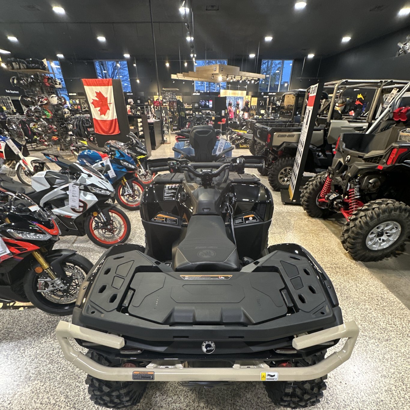 2026 Can Am Outlander Backcountry 1000R Stealth Black