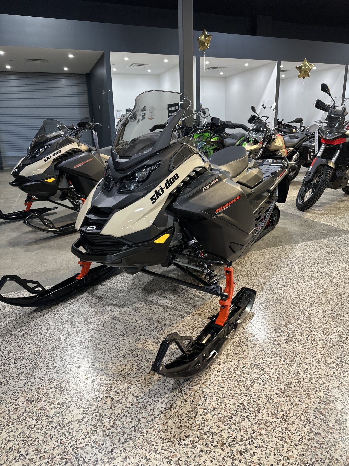 2027 Ski Doo Renegade Adrenaline Rotax® 900 ACE™ Turbo R Arctic Desert