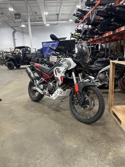 2026 Aprilia Tuareg 660 Hailstorm White