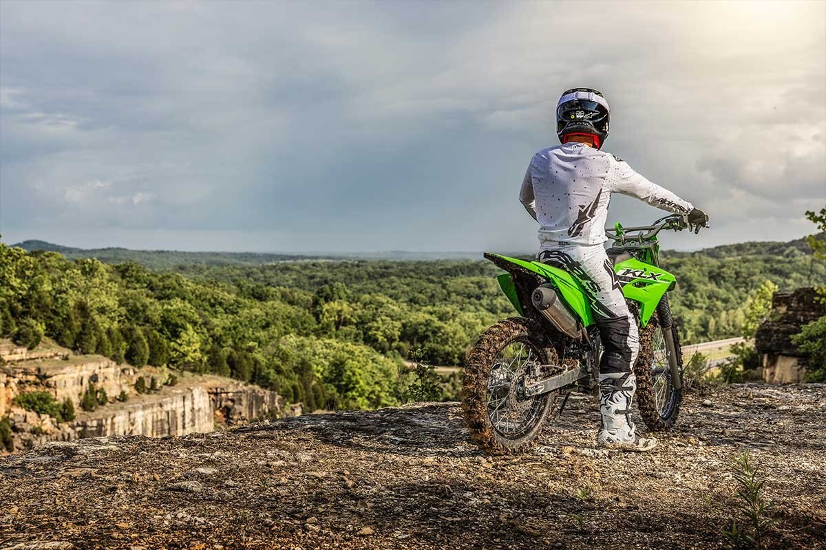 2025 Kawasaki KLX230R Lime Green