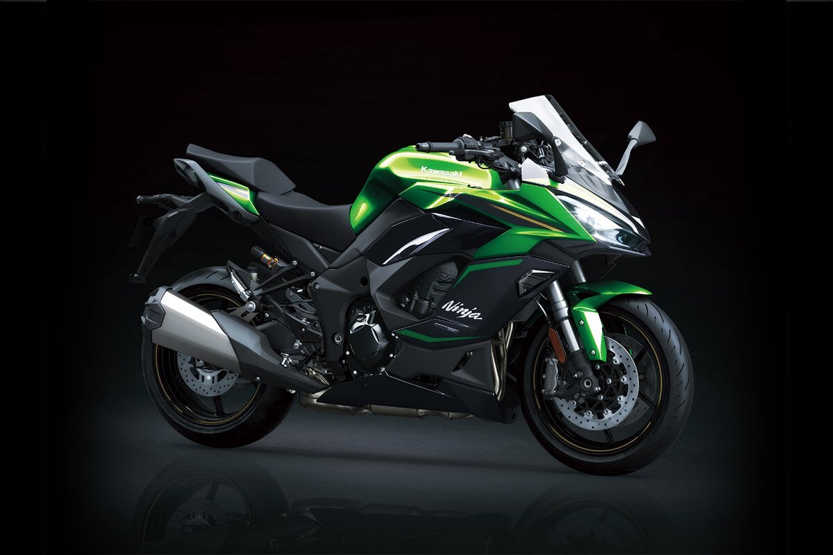 2025 Kawasaki NINJA 1100SX ABS SE Emerald Blazed Green / Metallic Diablo Black