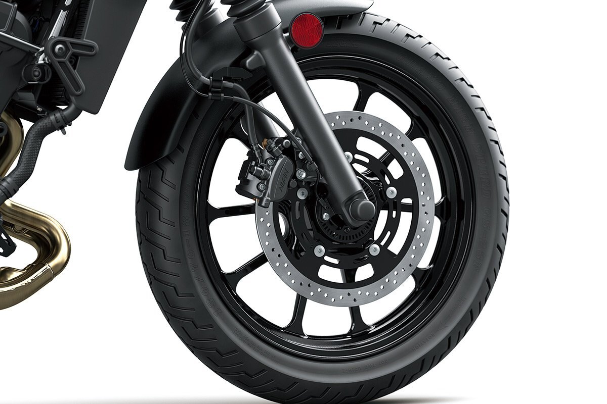 2025 Kawasaki ELIMINATOR 500 SE Metallic Matte Carbon Gray / Flat Ebony