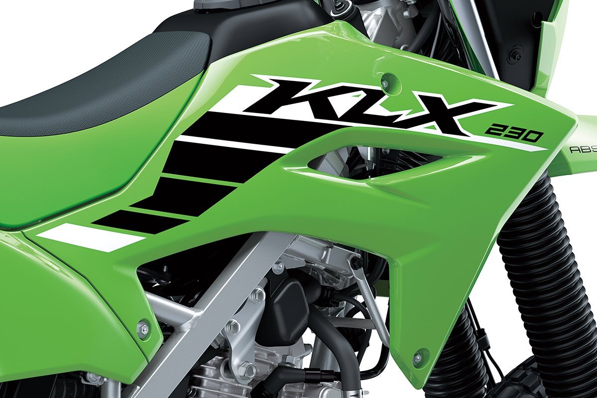 2025 Kawasaki KLX230 ABS Battle Gray