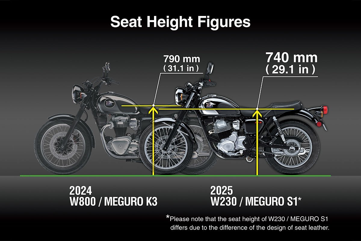 2025 Kawasaki W230 ABS