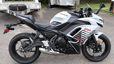 2026 Kawasaki Ninja 650 ABS SE Test Ride Bike