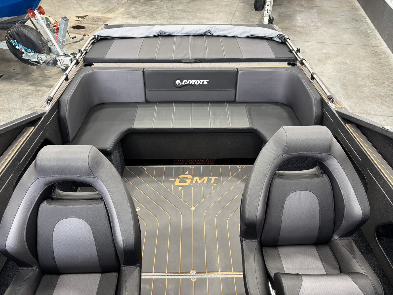 2024 Coyote 190 Predator Rear Bench