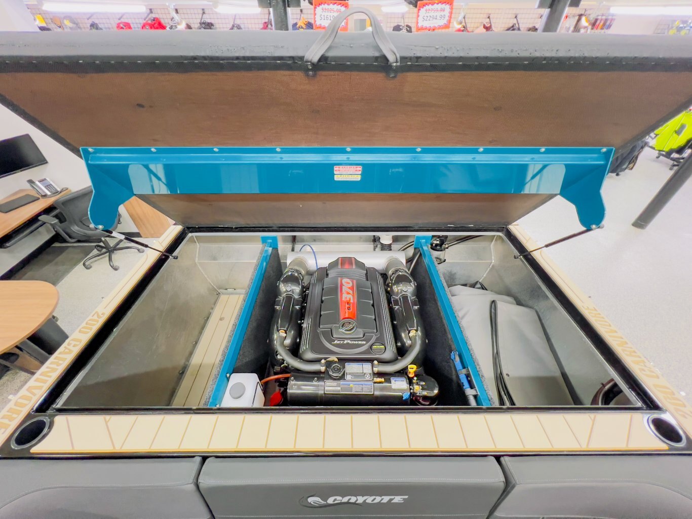 2024 Coyote 200 Carnivore Rear Bench