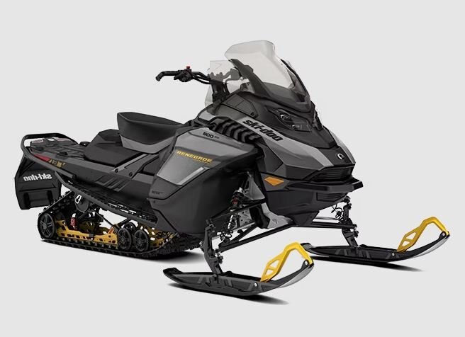 2025 Ski-Doo Renegade Adrenaline Rotax® 900 ACE™ Monument Grey and Black