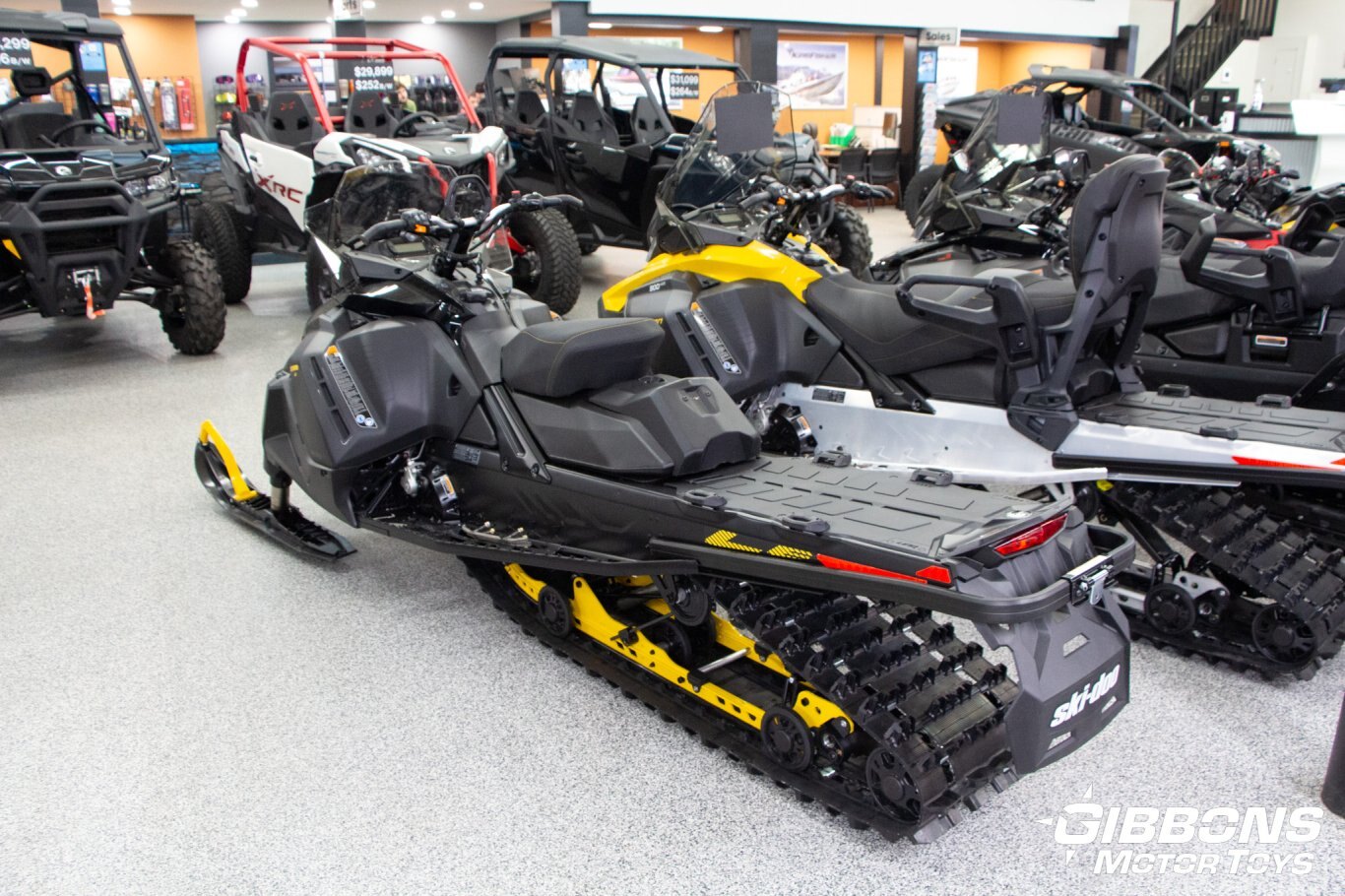 2025 Ski Doo Tundra LE Rotax® 600 ACE™ Neo Yellow & Black