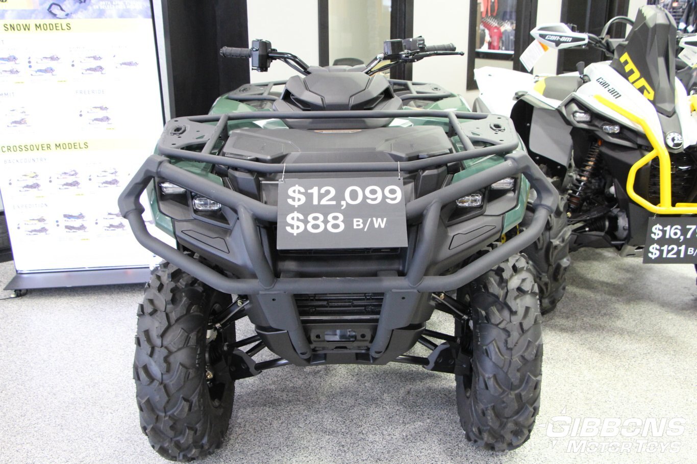 2024 Can Am OUTLANDER PRO XU HD7 tundra green