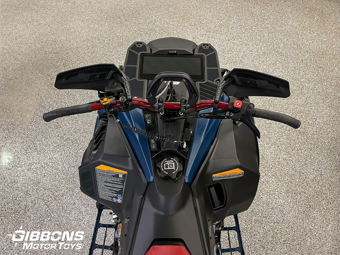 2025 Ski Doo Summit X with Expert Package Rotax® 850 E TEC® Turbo R Dusty Navy and Black