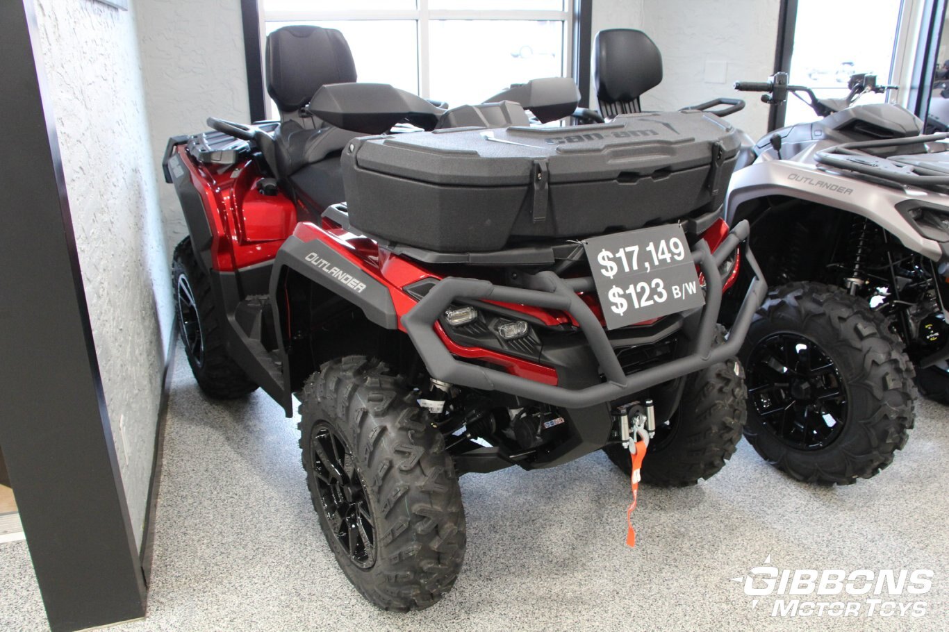 2024 Can-Am OUTLANDER MAX XT 850 fiery-red