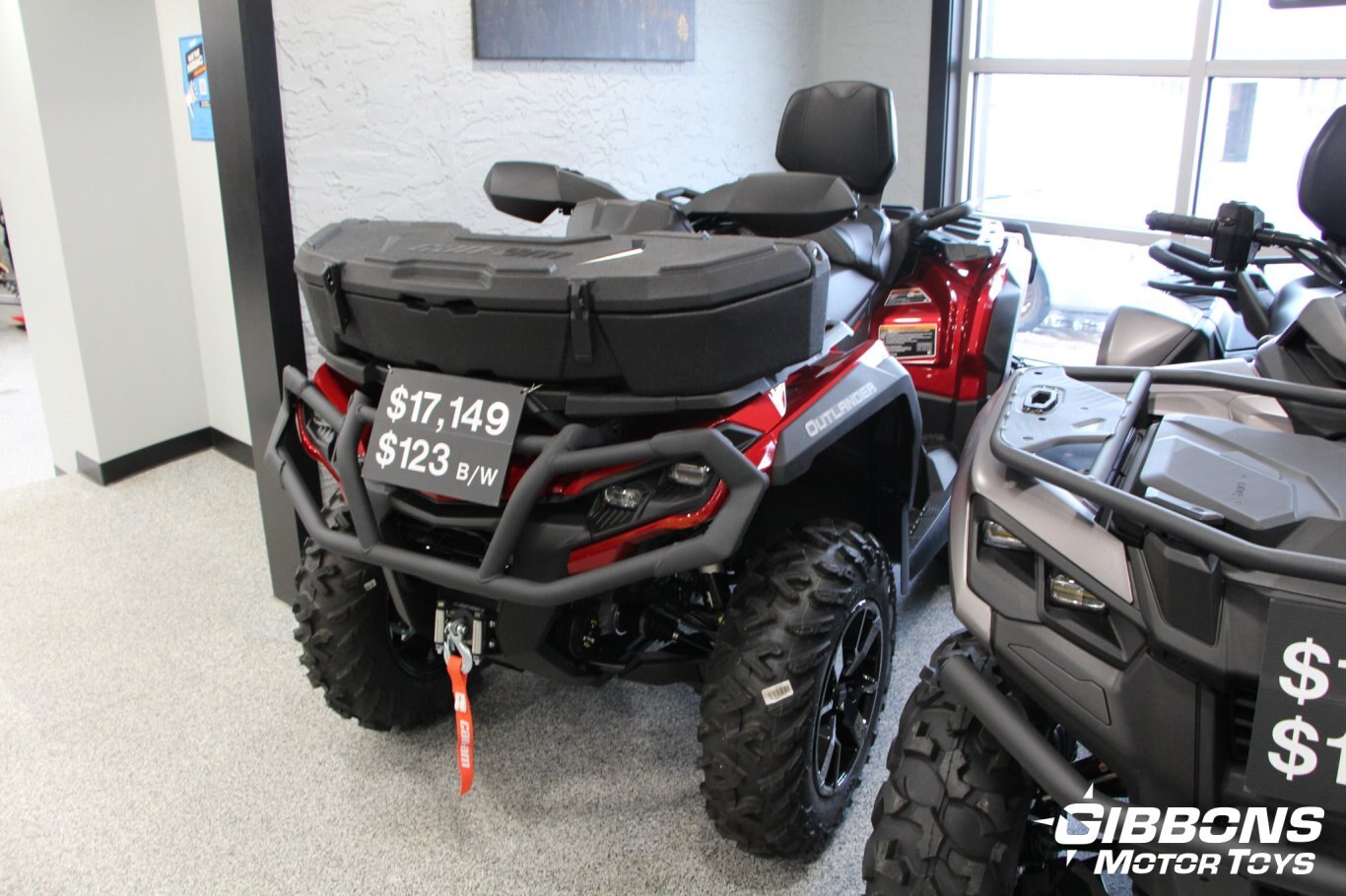 2024 Can Am OUTLANDER MAX XT 850 fiery red