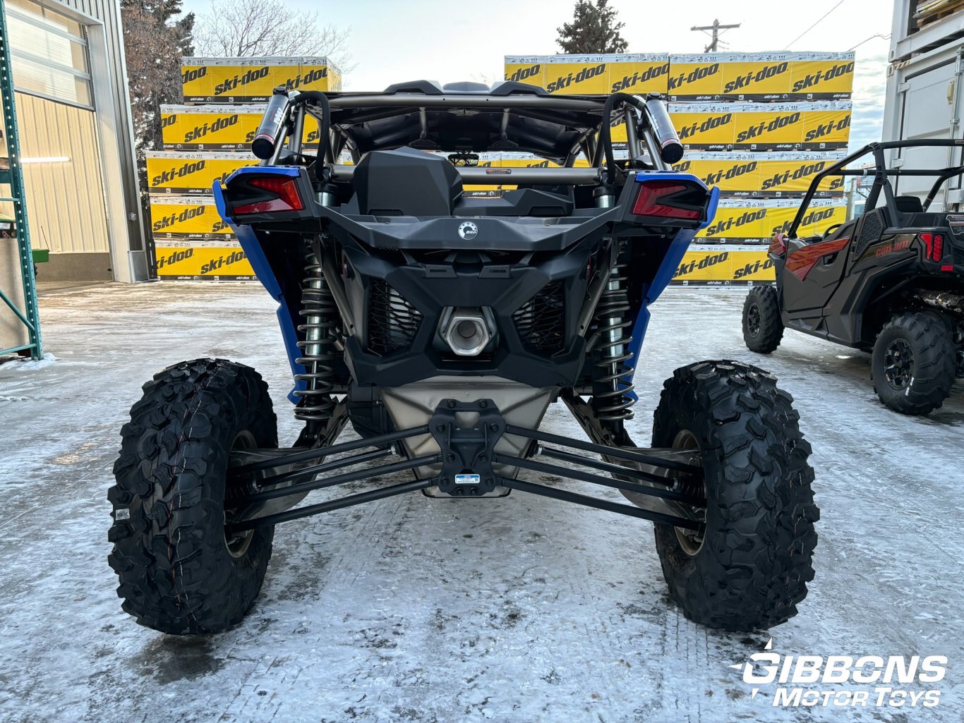 2024 Can Am MAVERICK X3 MAX X RS TURBO RR WITH SMART SHOX dazzling blue carbon black