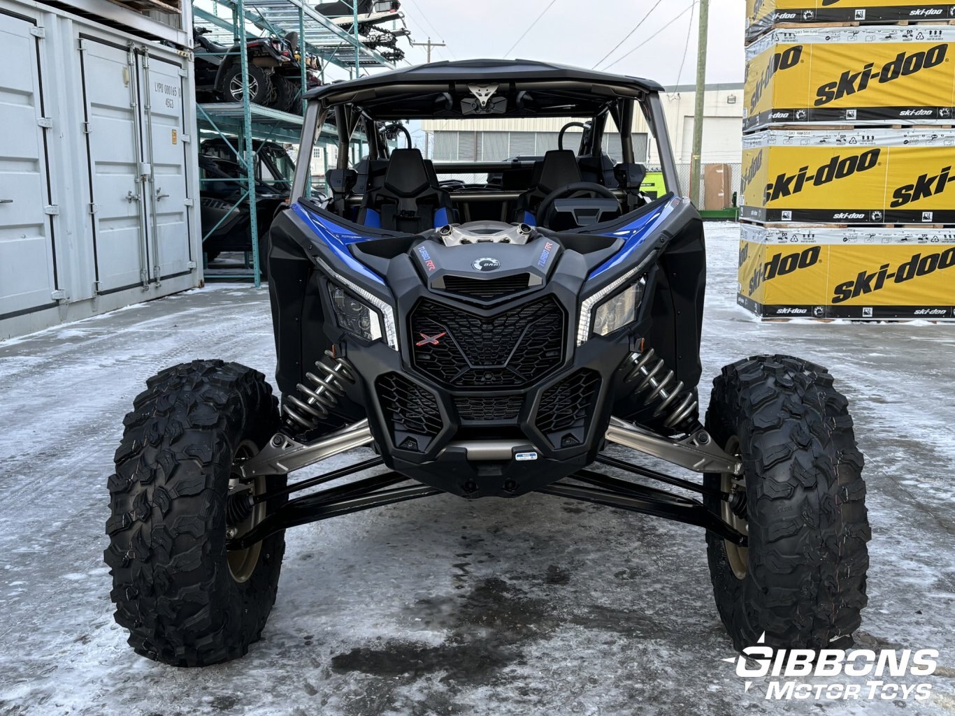 2024 Can Am MAVERICK X3 MAX X RS TURBO RR WITH SMART SHOX dazzling blue carbon black