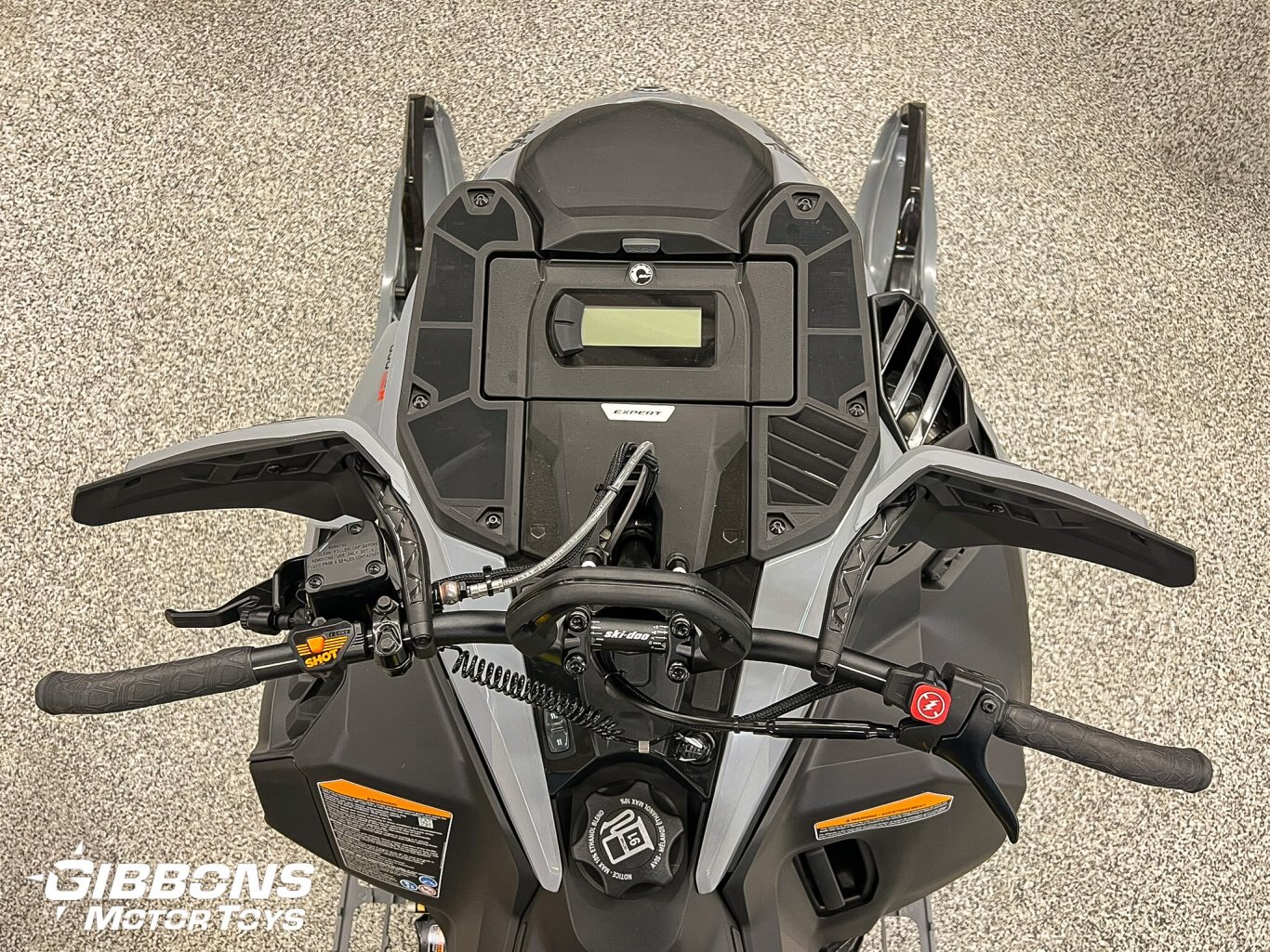 2025 Ski Doo Summit X with Expert Package Rotax® 850 E TEC® Turbo R Monument Grey and Black