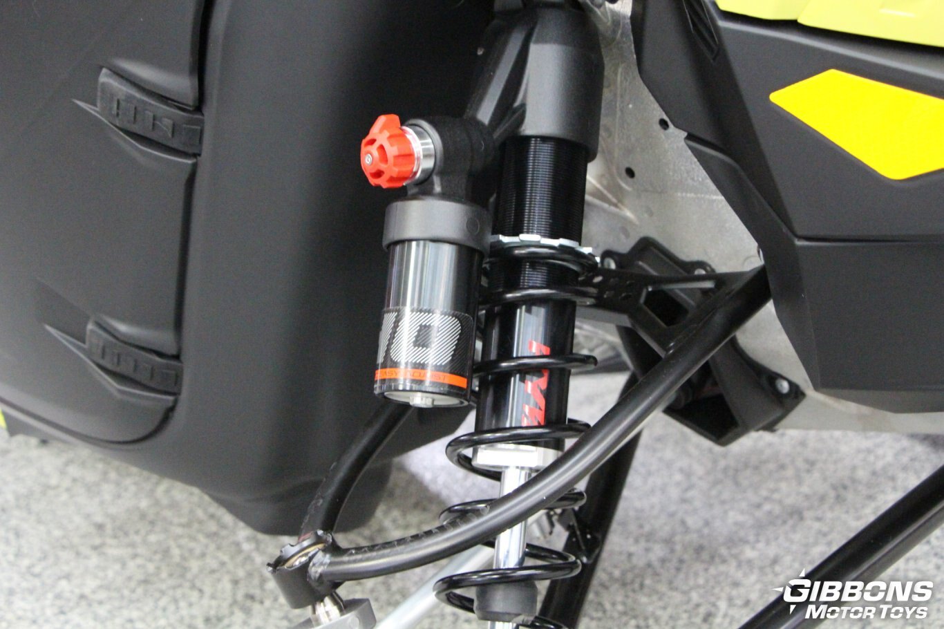 2025 Ski Doo Freeride 850 E TEC Turbo R Flare Yellow and Black