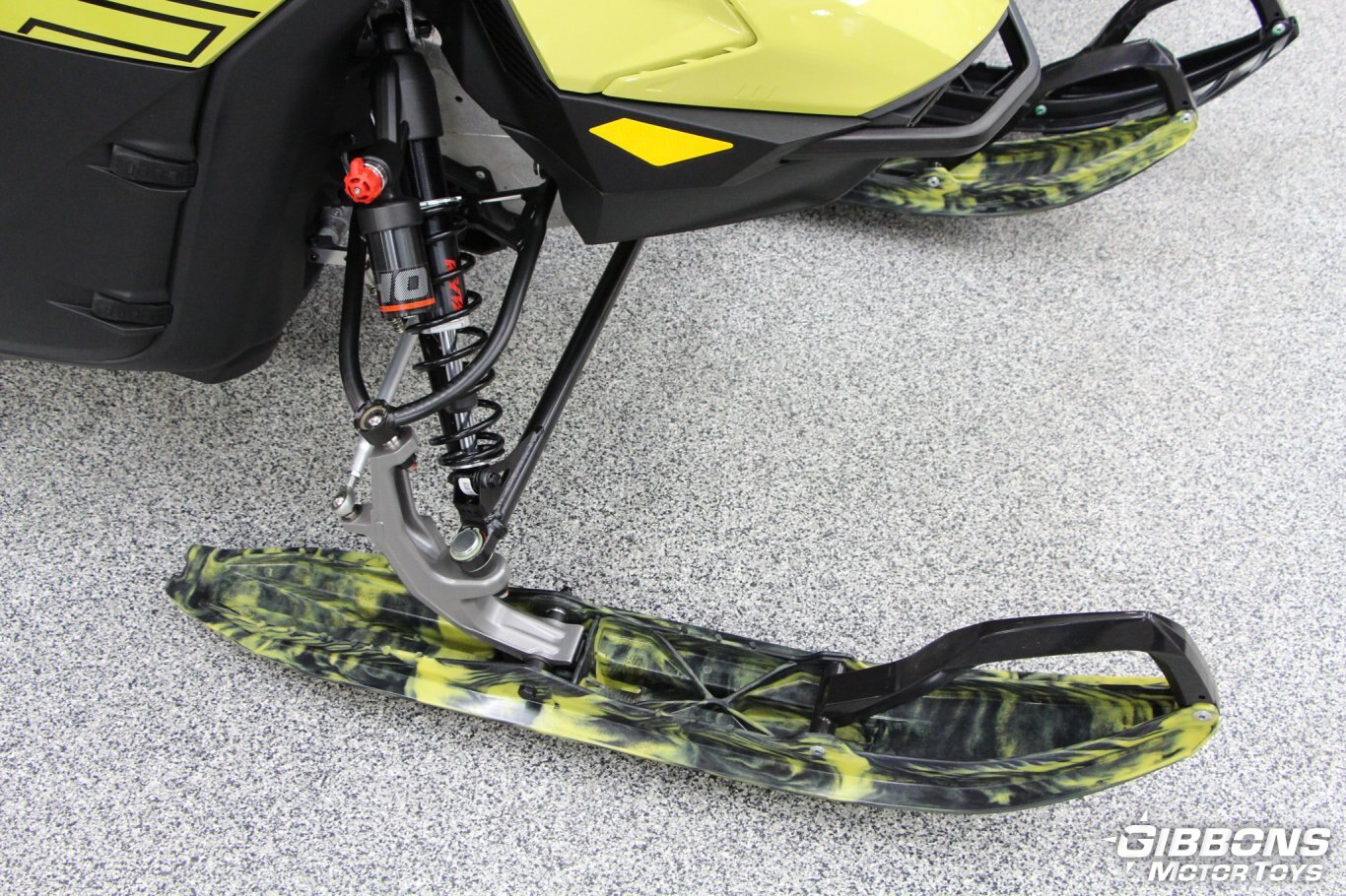 2025 Ski Doo Freeride 850 E TEC Turbo R Flare Yellow and Black