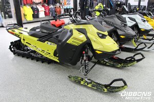 2025 Ski-Doo Freeride 850 E-TEC Turbo R Flare Yellow and Black