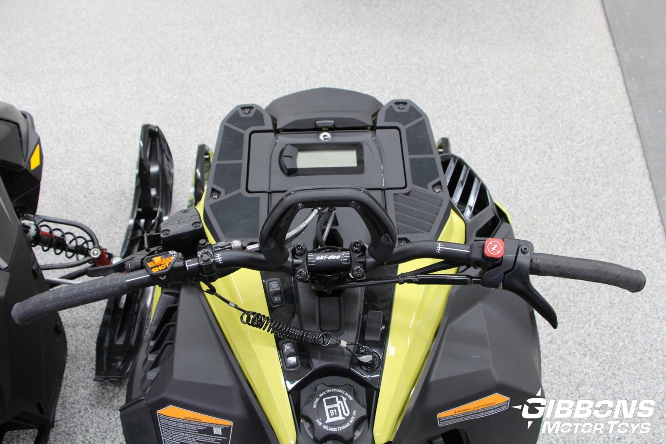 2025 Ski Doo Freeride 850 E TEC Turbo R Flare Yellow and Black