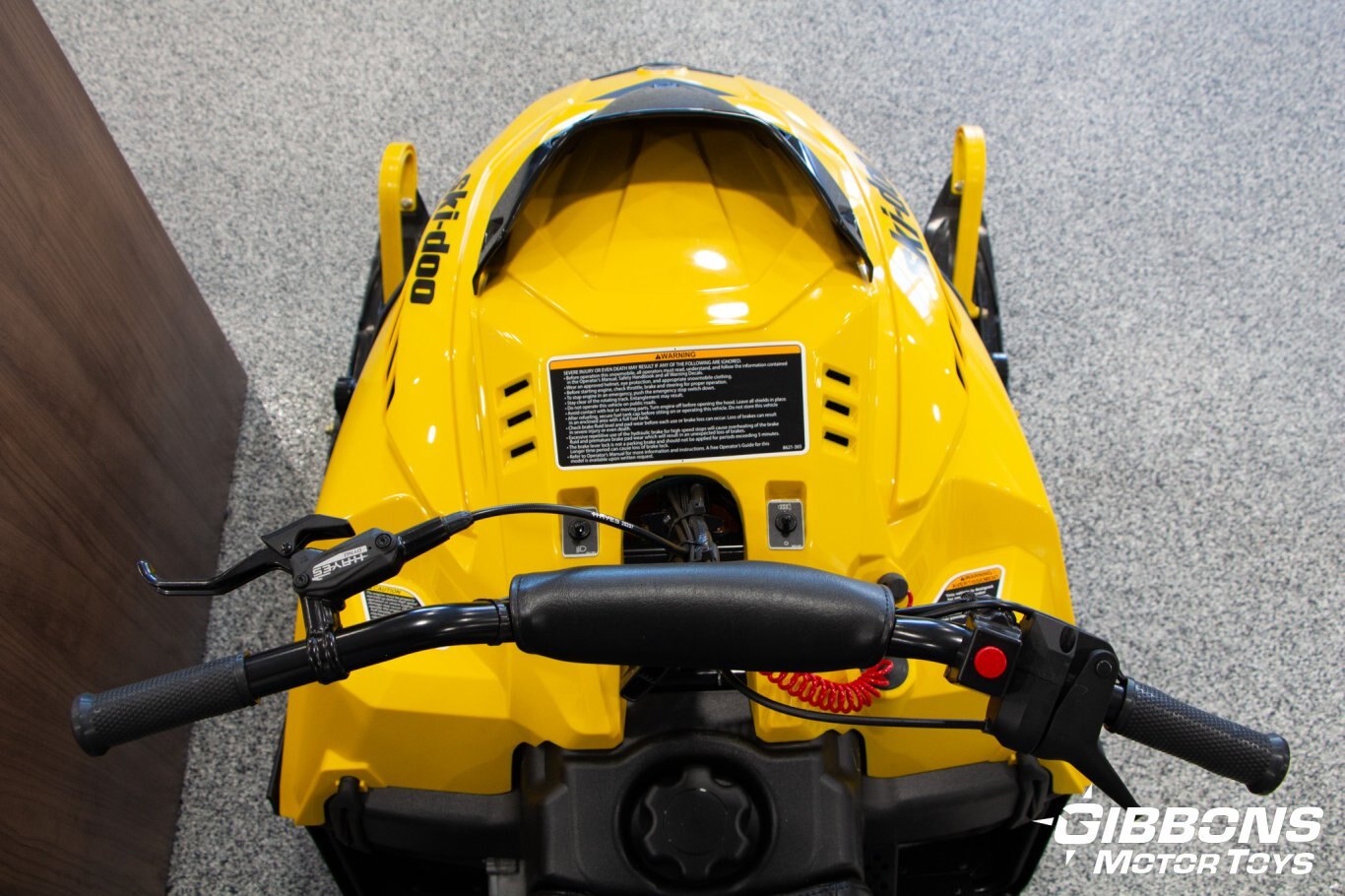 2025 Ski Doo MXZ 200cc 4 stroke Neo Yellow and Black