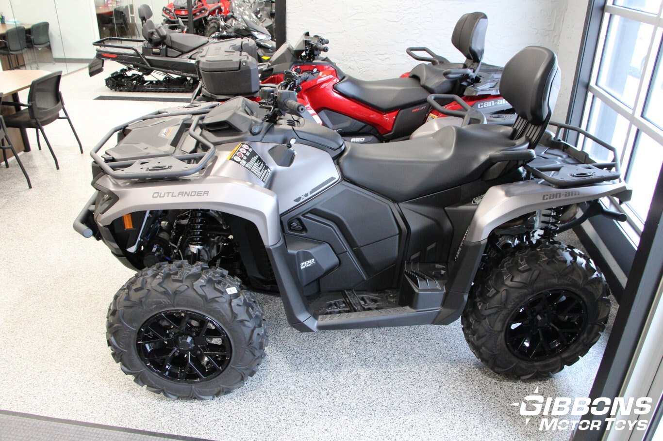 2025 Can Am Outlander MAX XT 700 Platinum Satin