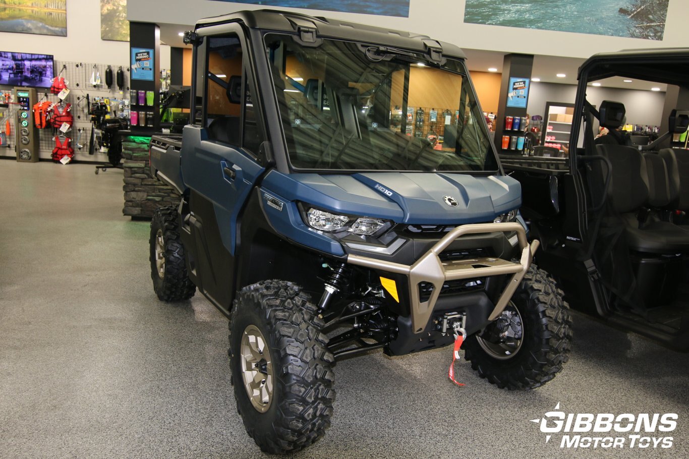 2025 Can Am Defender Limited Dusty Navy