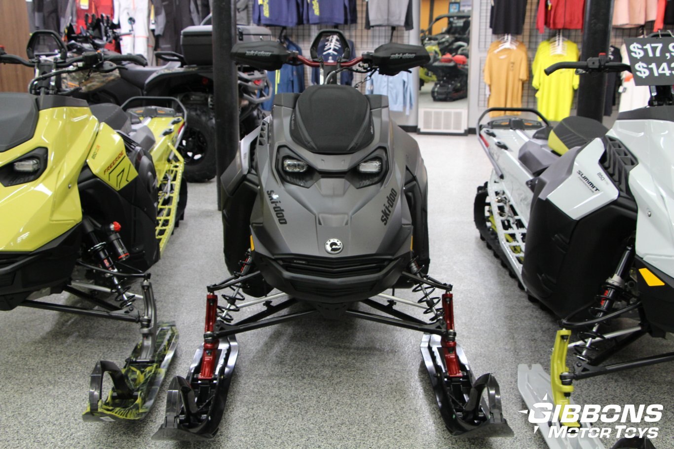 2025 Ski Doo Special Edition Summit Adrenaline with Edge package Rotax® 850 E TEC® 154 Carbon Black