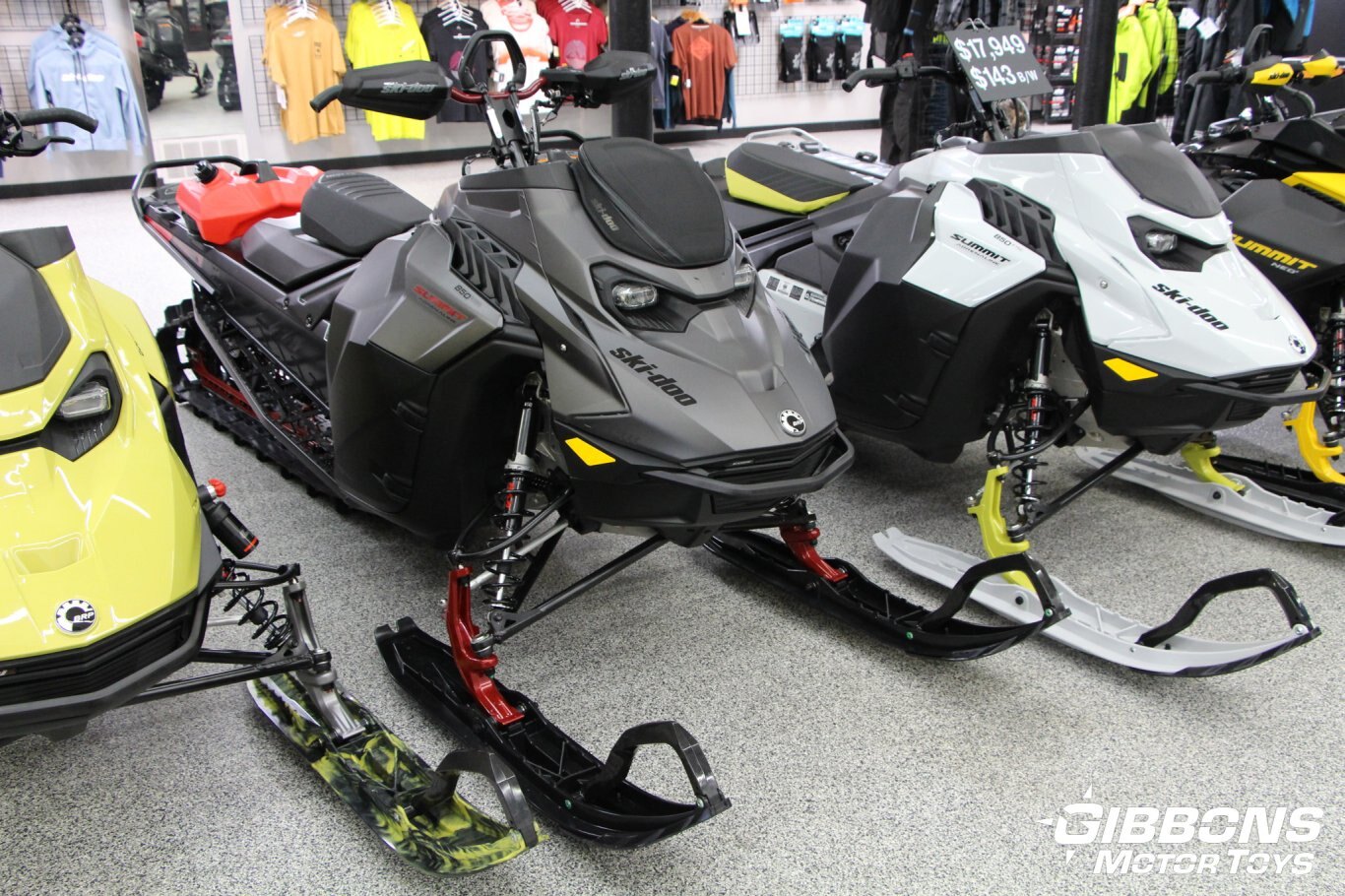 2025 Ski-Doo Special Edition Summit Adrenaline with Edge package Rotax® 850 E-TEC® 154 Carbon Black