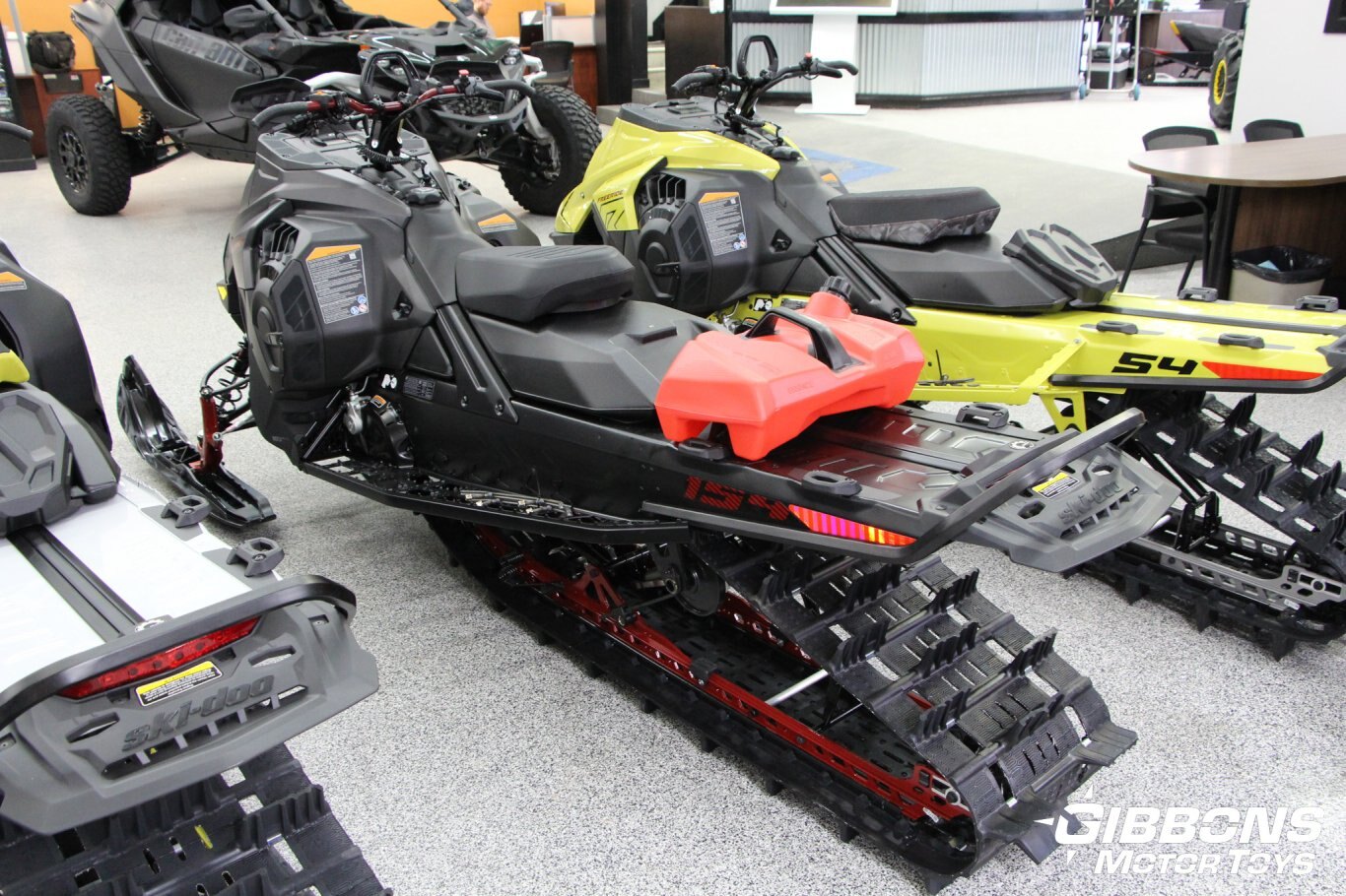 2025 Ski Doo Special Edition Summit Adrenaline with Edge package Rotax® 850 E TEC® 154 Carbon Black