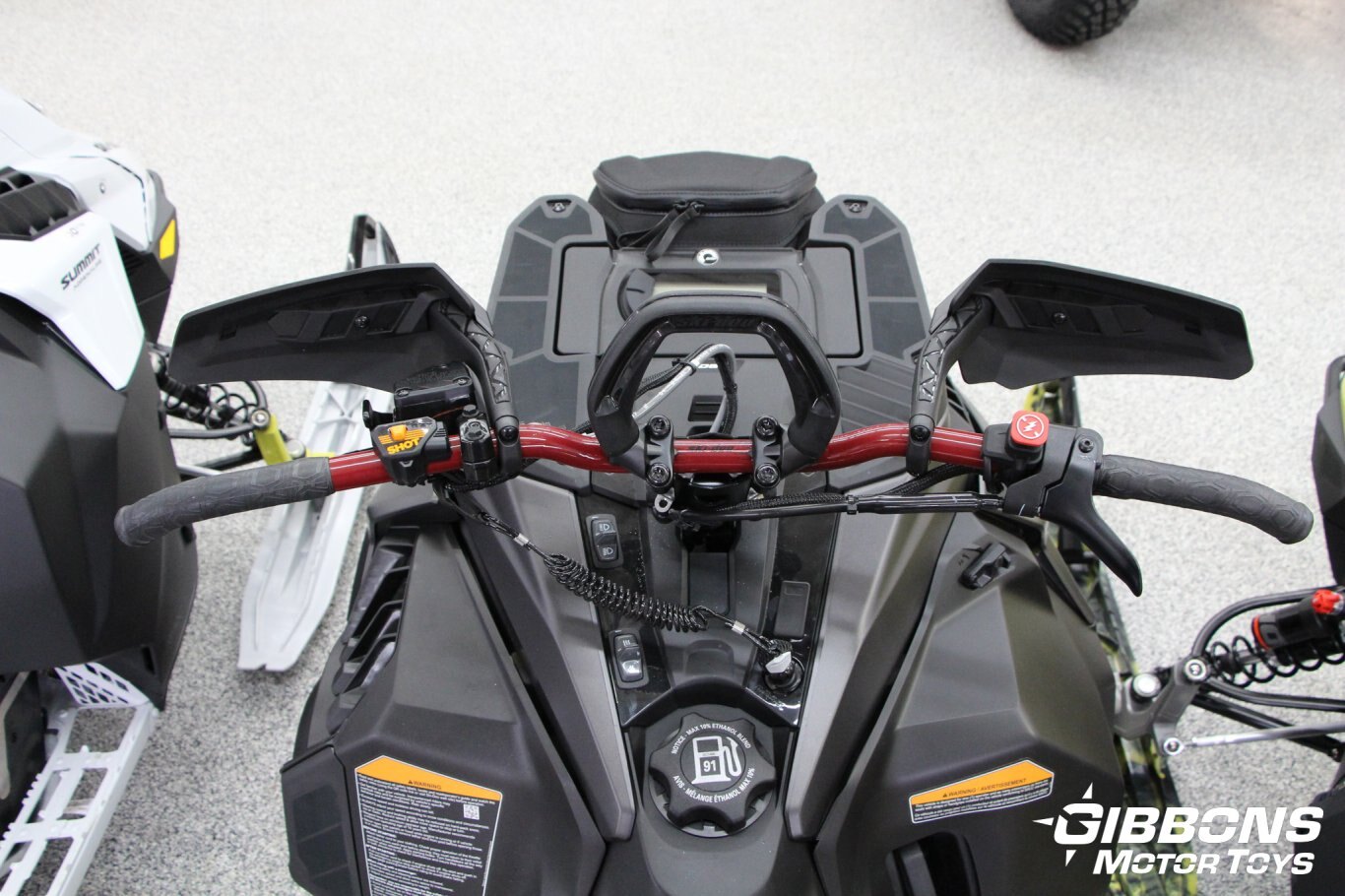 2025 Ski Doo Special Edition Summit Adrenaline with Edge package Rotax® 850 E TEC® 154 Carbon Black