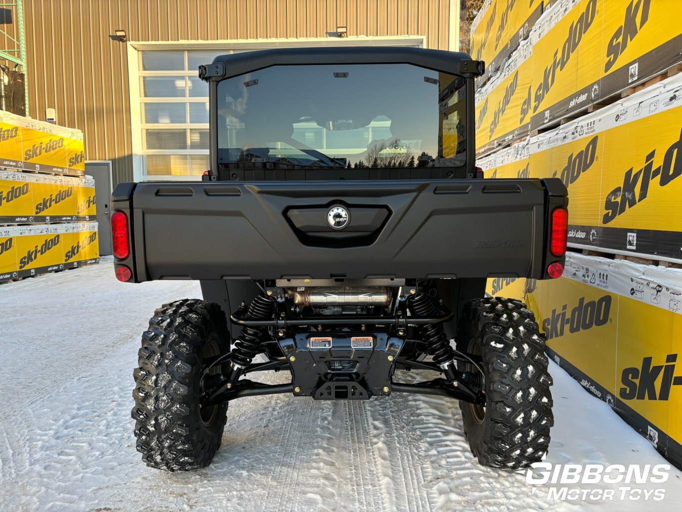 2025 Can Am Defender Limited Fiery Red