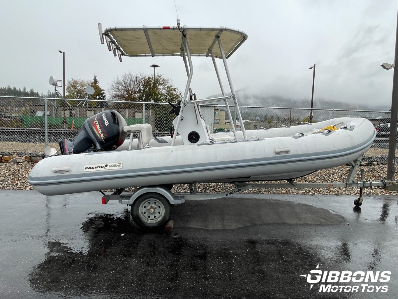 2019 Pacific Wave 560 DB Hypalon Inflatable Boat